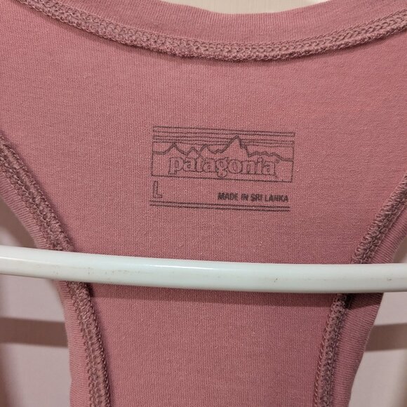 Patagonia Womens Side Current Tank L Light Star Pink - Picture 3 of 3
